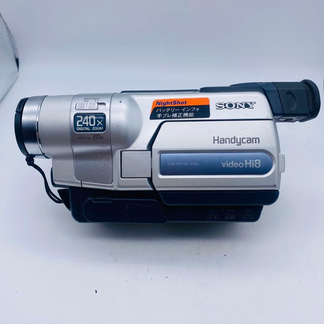 ビデオカメラ Sony Handycam video Hi8 240x CCD-Trv106 Sony Handycam video Hi8 240x CCD-Trv106 【公式通販】