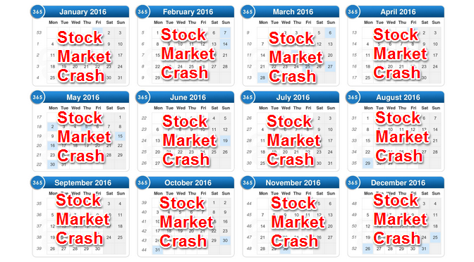 The Stock Market Crash of 2016